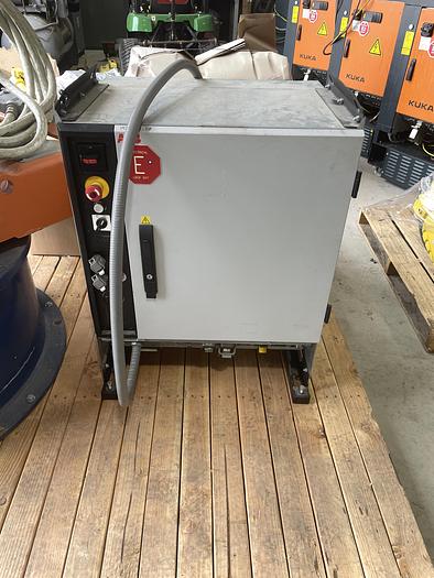 Used ABB IRB 6600-225/2.55 ROBOT CELL WITH 7TH & 8TH AXIS 40KG INDEXING TABLE #104842