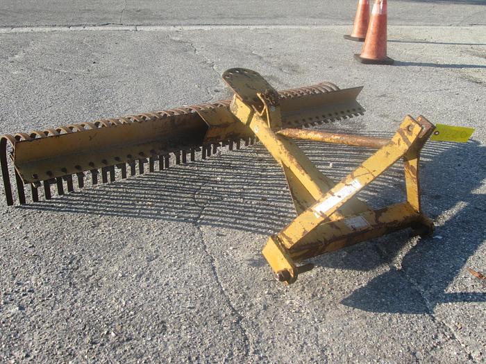 Used 6' 3 Point King Kutter Root Rake