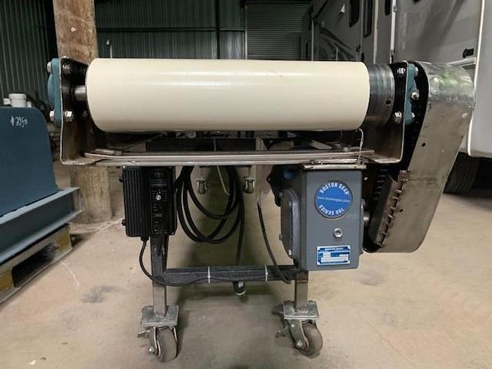Used 20' Long x 16"Wide Portable Sanitary Flat Belt Conveyor