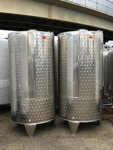 New Stock Letina 528 gal/2000L Closed Top Jacketed Storage Tank
