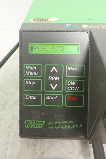 Used Watson Marlow 505DU Digital Auto 55RPM Peristaltic Pump