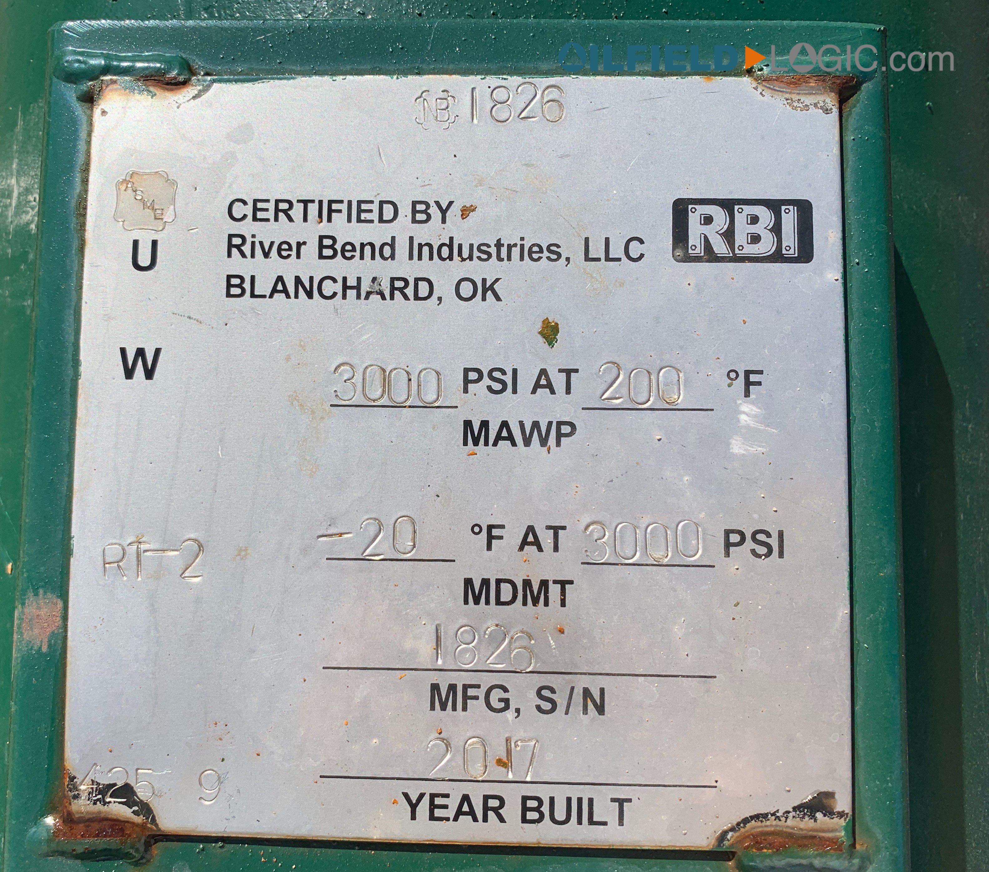 Used Sand Trap, Gravity, 16"x8', 3000#