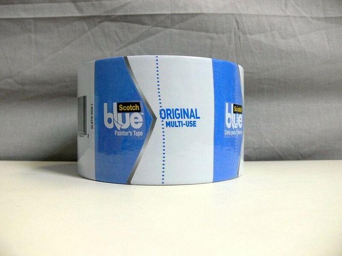 Used 3M Scotch Original Blue Painter's Multi-use Tape #2090  2.83" x 60 yards