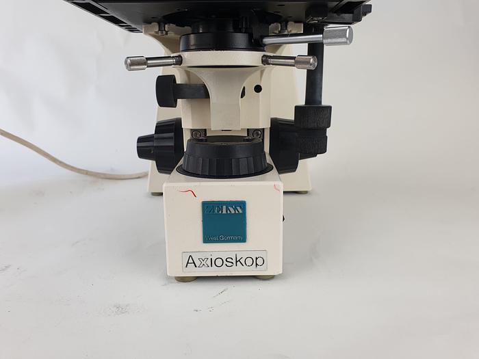 Used Zeiss Axioskop Microscope Microscope