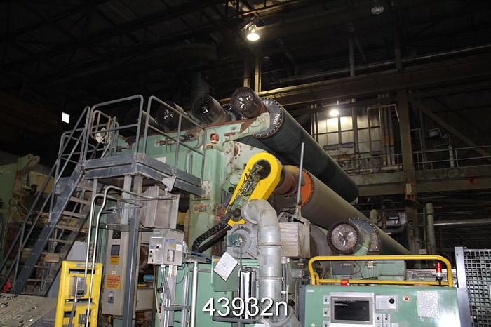Used 290" Trim Complete Fourdrinier Paper Machine, with Metso Dilution Control Headbox #43932
