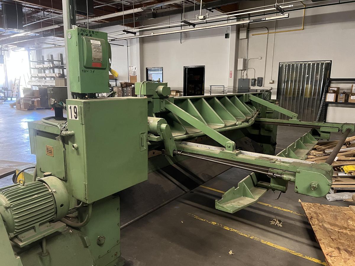 Used 10 ga. x 12' Wysong 10-144 Mechanical Shear