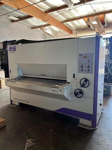 Used 2017 - 63" NS Maquinas DM1600C Deburring/Edge Rounding Machine