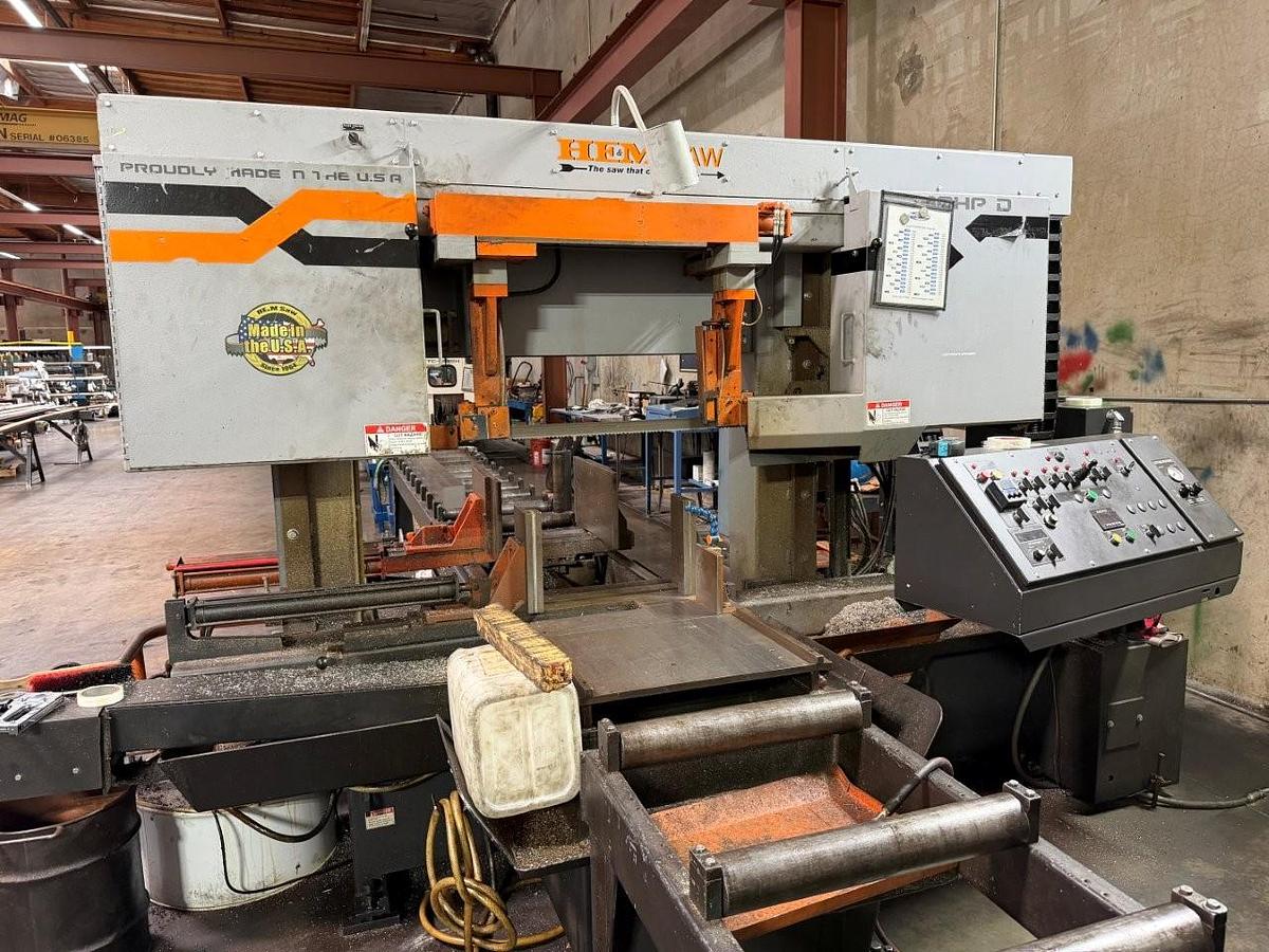Used 2016 - HEM H130HA-DC Automatic Dual Column Horizontal Bandsaw