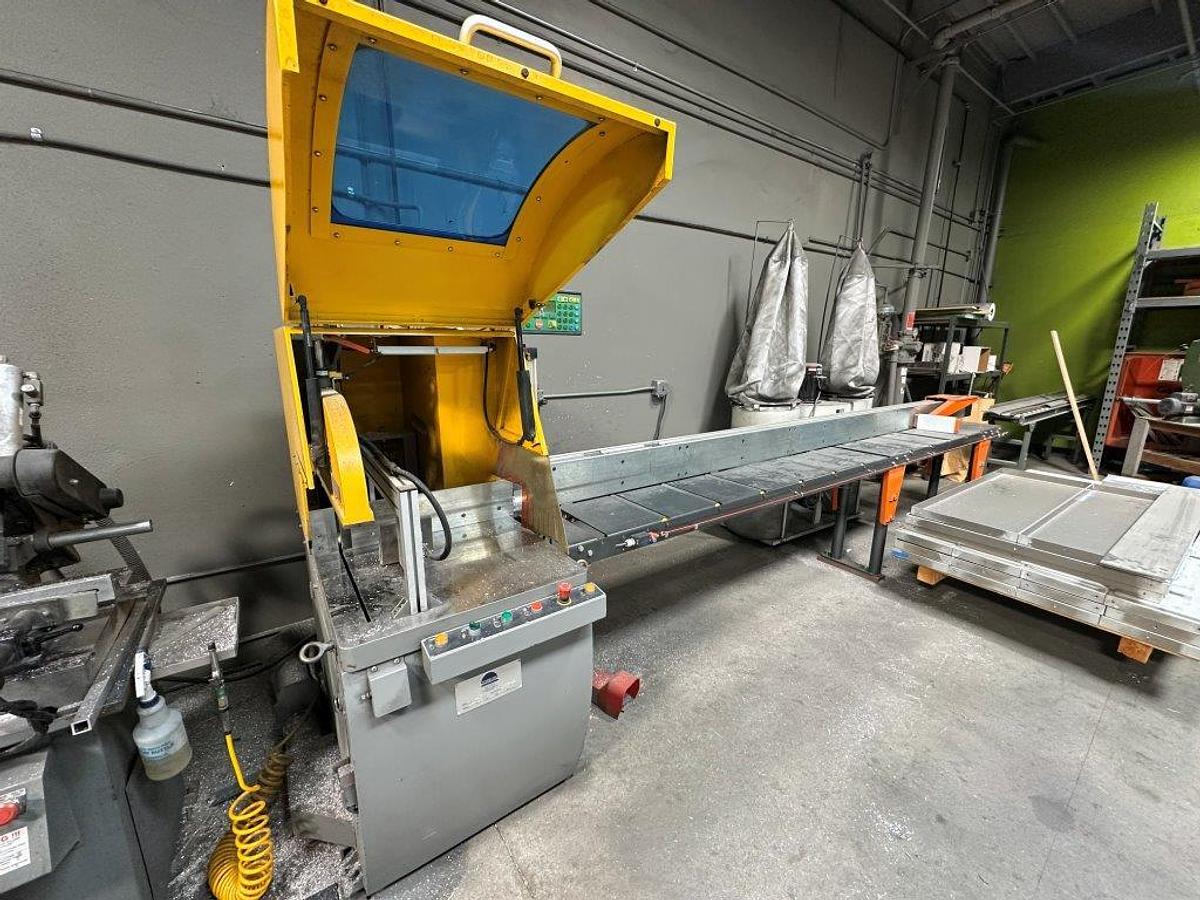 Used Pat Mooney PMI-24D Automatic Non-Ferrous Upcut Saw