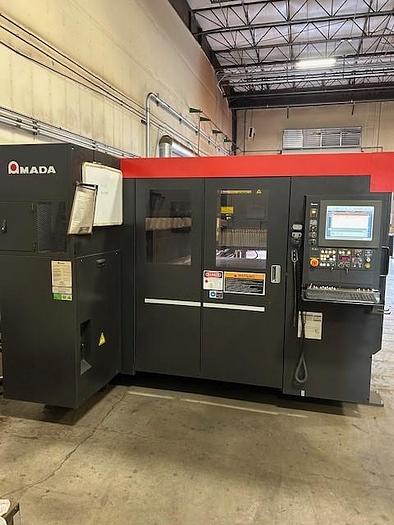 Used 2016 - 3500 Watt Amada LCG-3015 CNC CO2 Laser