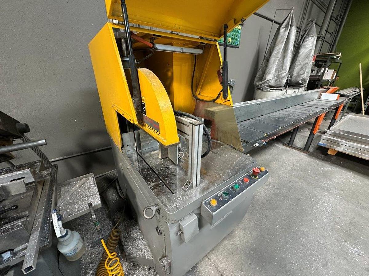 Used Pat Mooney PMI-24D Automatic Non-Ferrous Upcut Saw