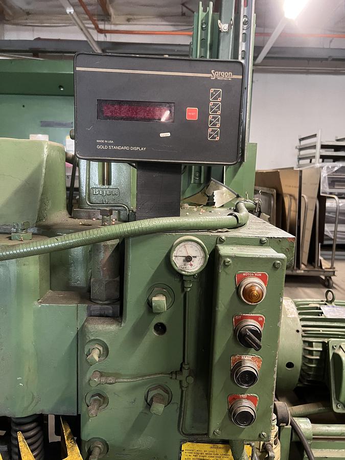 Used 10 ga. x 12' Wysong 10-144 Mechanical Shear