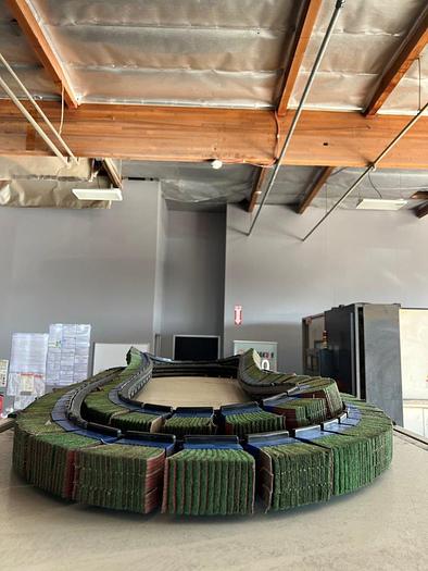 Used 2017 - 63" NS Maquinas DM1600C Deburring/Edge Rounding Machine