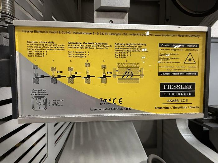 Used 2017 - 248 Ton x 13' Bystronic Xact Smart 225-4100 CNC Hydraulic Press Brake