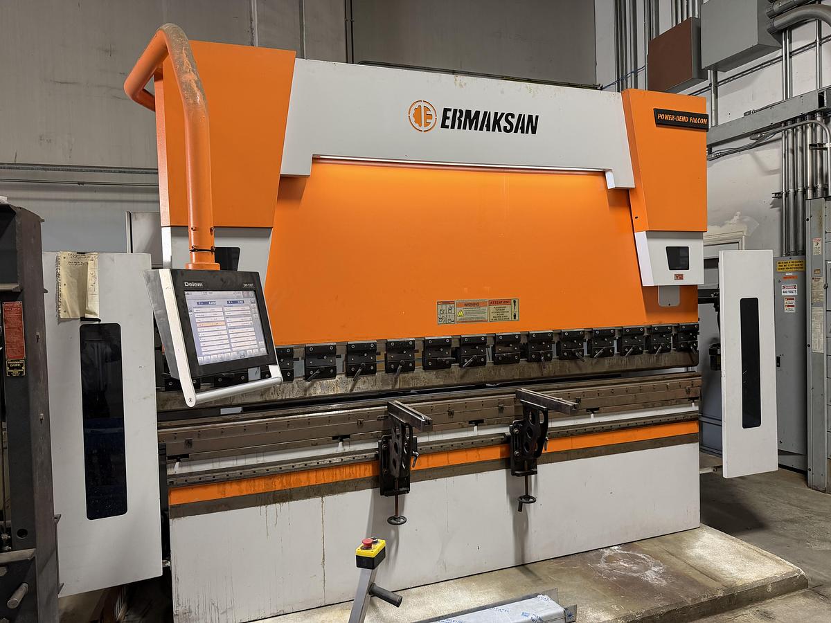 Used 150 Ton x 10.17" Ermak Power Bend Falcon CNC Press Brake