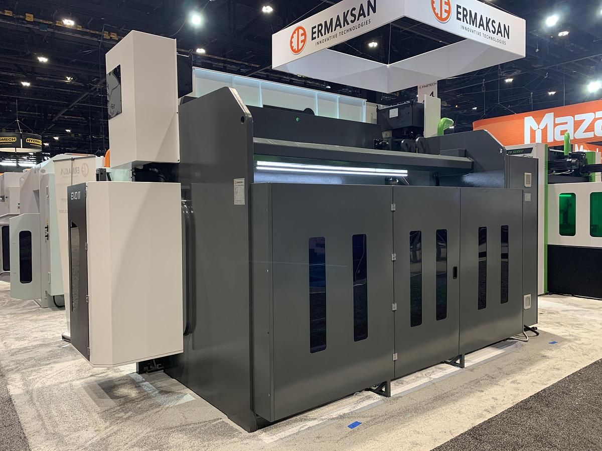 193 Ton x 12 Ermak EVO-3 HYBRID CNC Press Brake