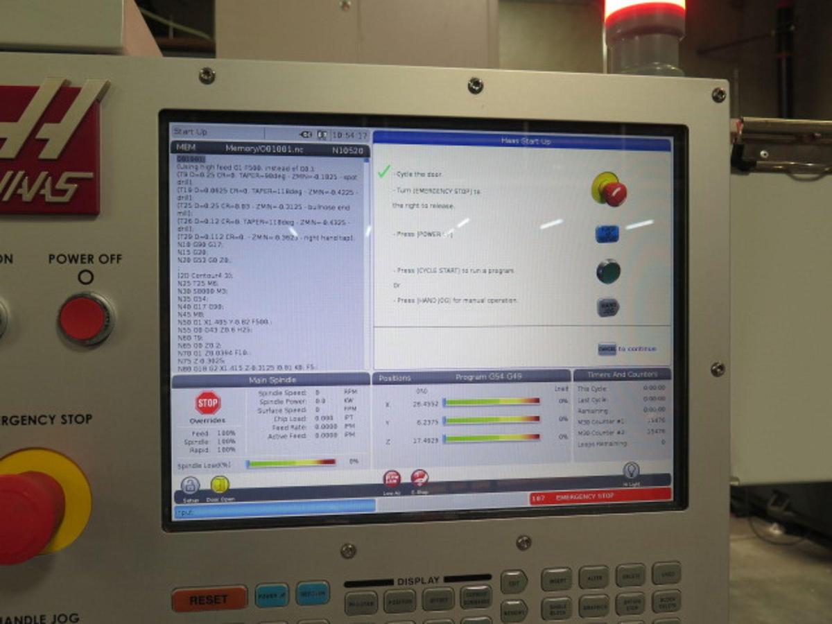 Used 2020 - Haas VF-2YT CNC Vertical Machining Center