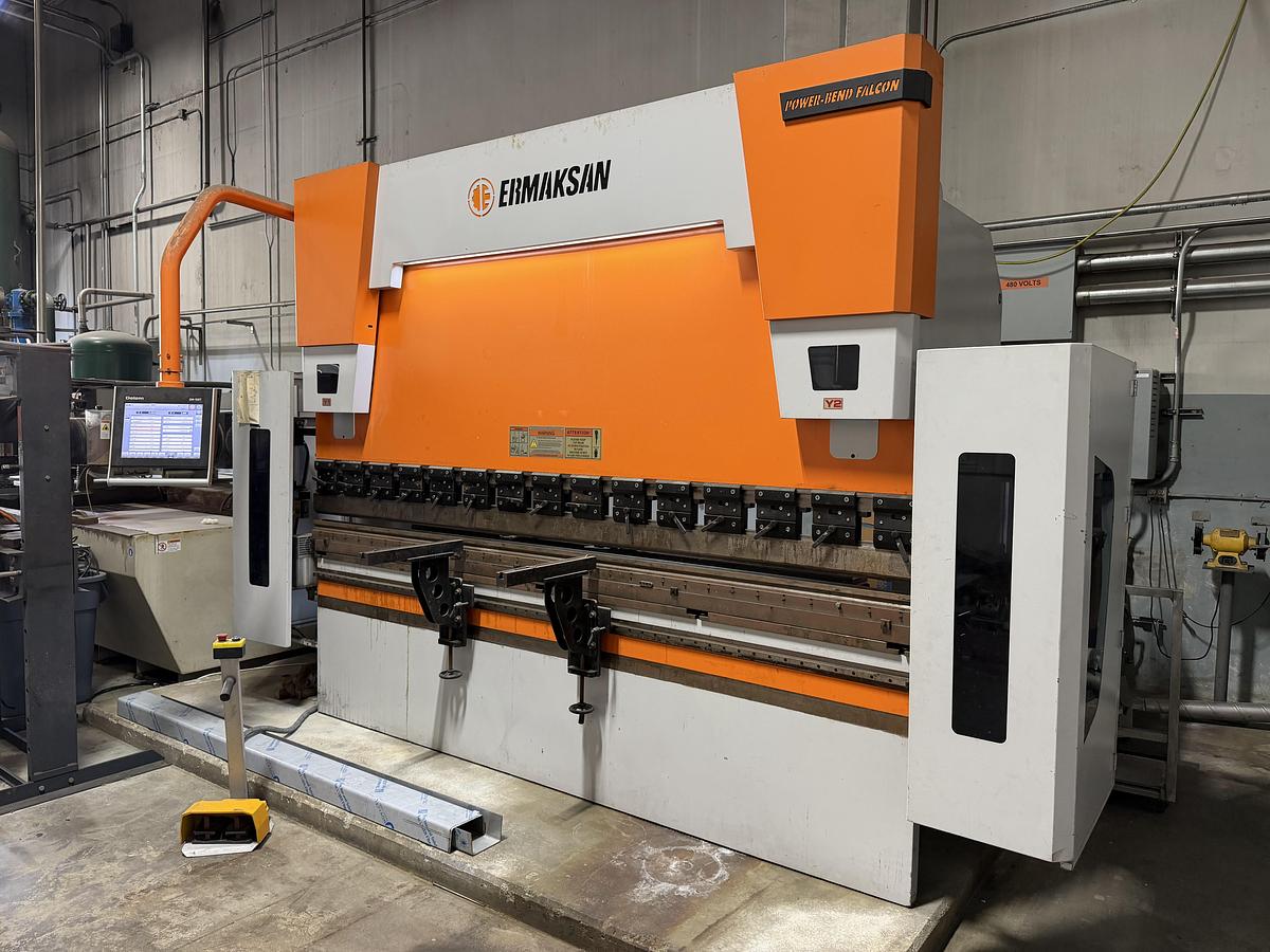 Used 150 Ton x 10.17" Ermak Power Bend Falcon CNC Press Brake