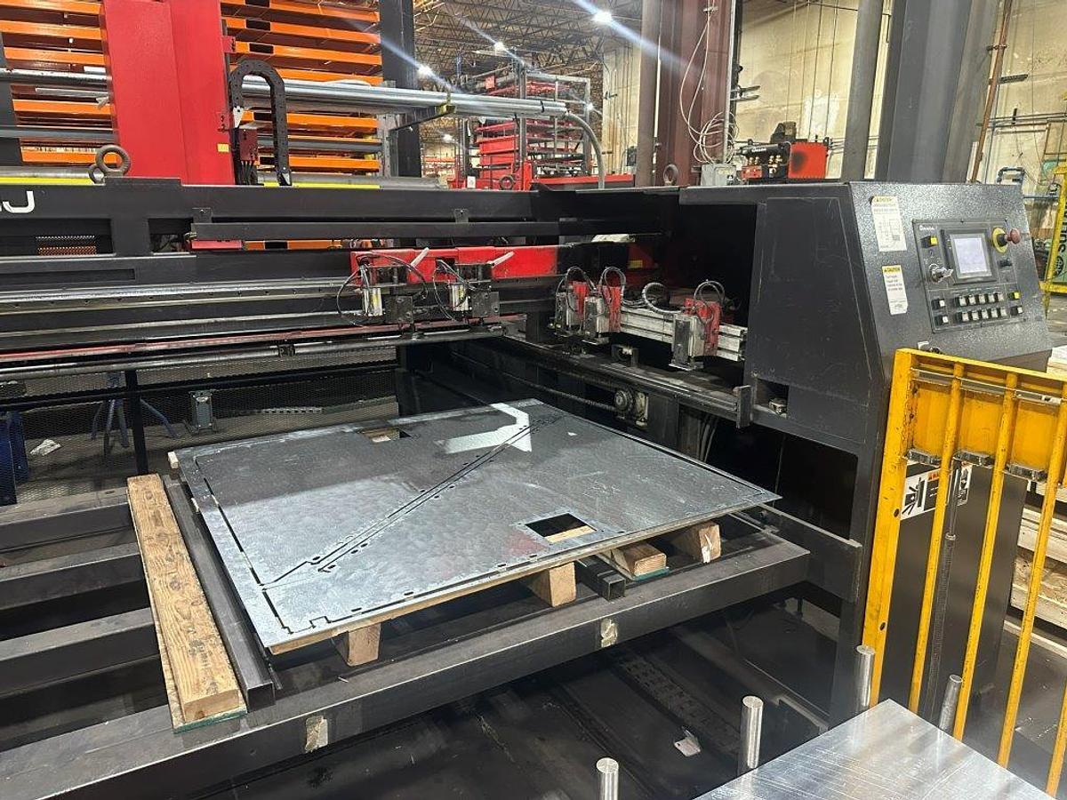 Used 2006 - 22 Ton Amada EM-2510NT Servo Driven Turret Punch