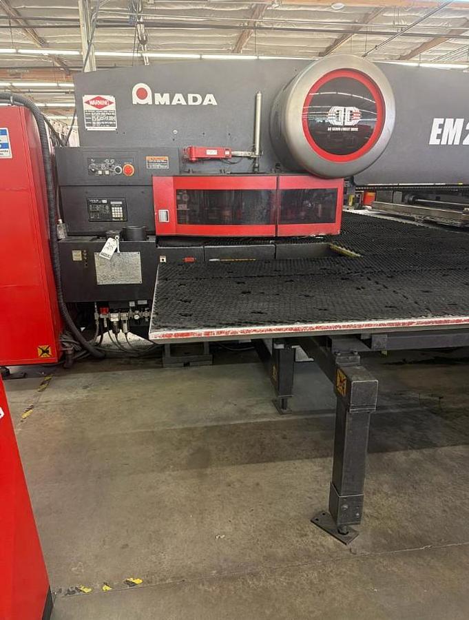 Used 2009 - 22 Ton Amada EM-2510NT Servo Driven Turret Punch