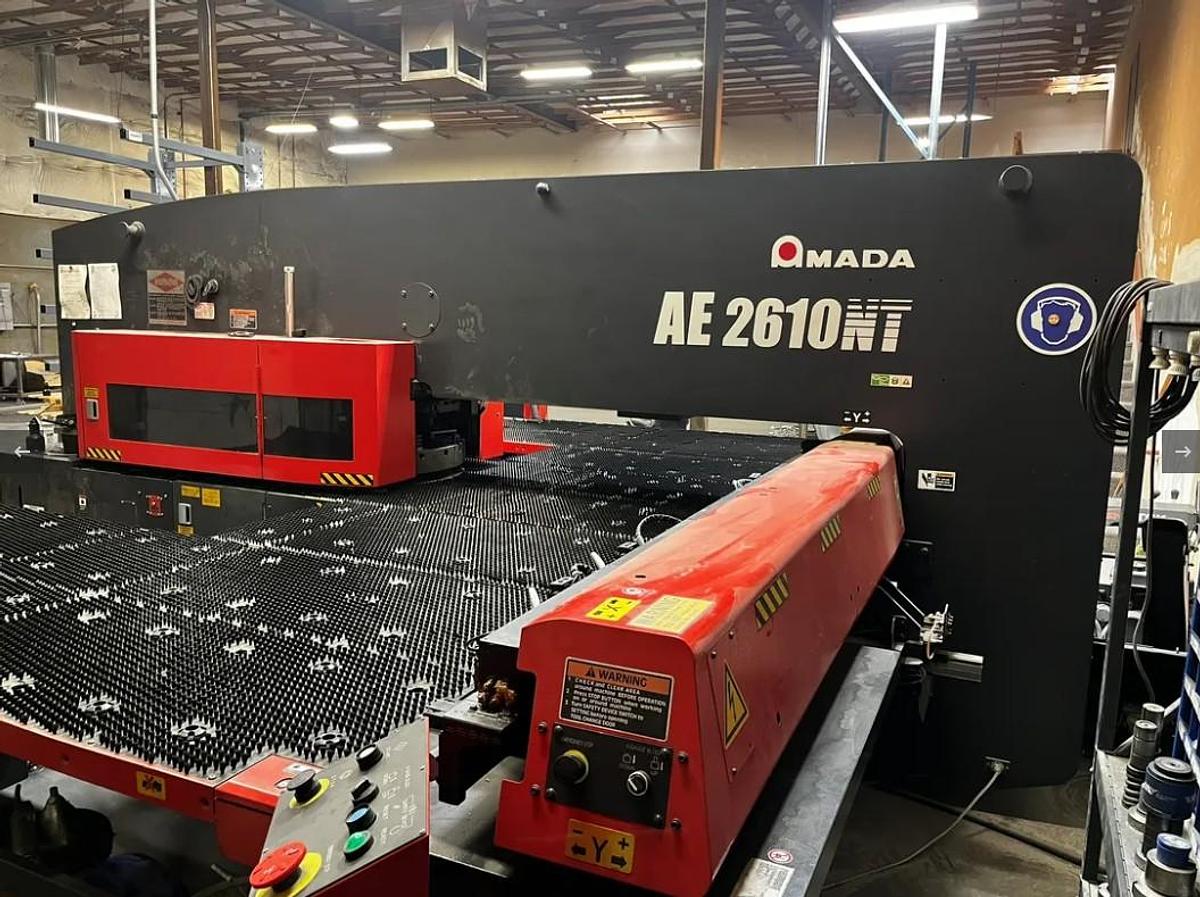 Used 2020 - 22 Ton Amada AE-2610NT Servo Driven Turret Punch