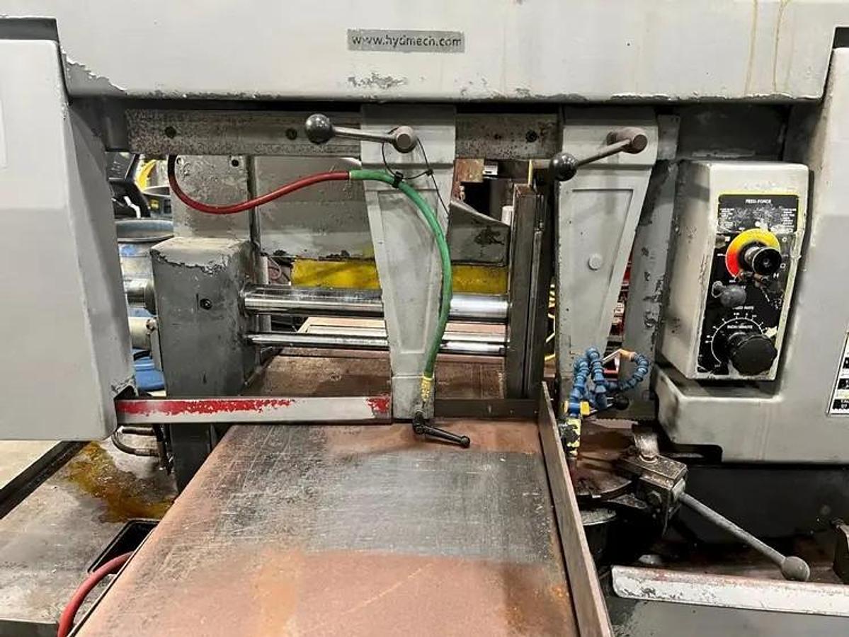 Used 2003 - 16x18" Hyd-Mech S-23P Semi-Automatic Horizontal Mitering Bandsaw
