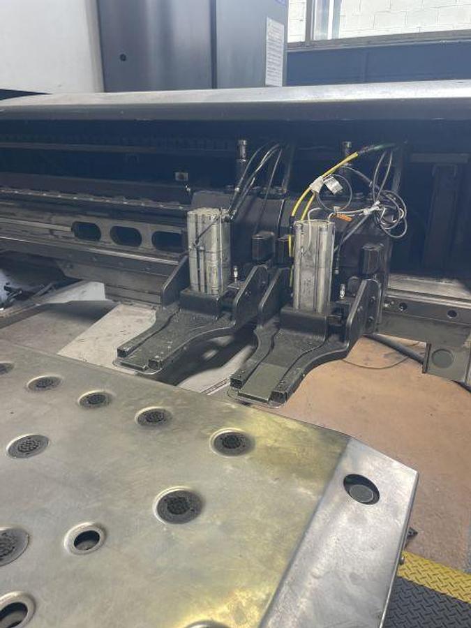 Used SET OF 2 - 2004 & 2002 - 20 Ton LVD Strippit Global 20/1215 CNC Turret Punch