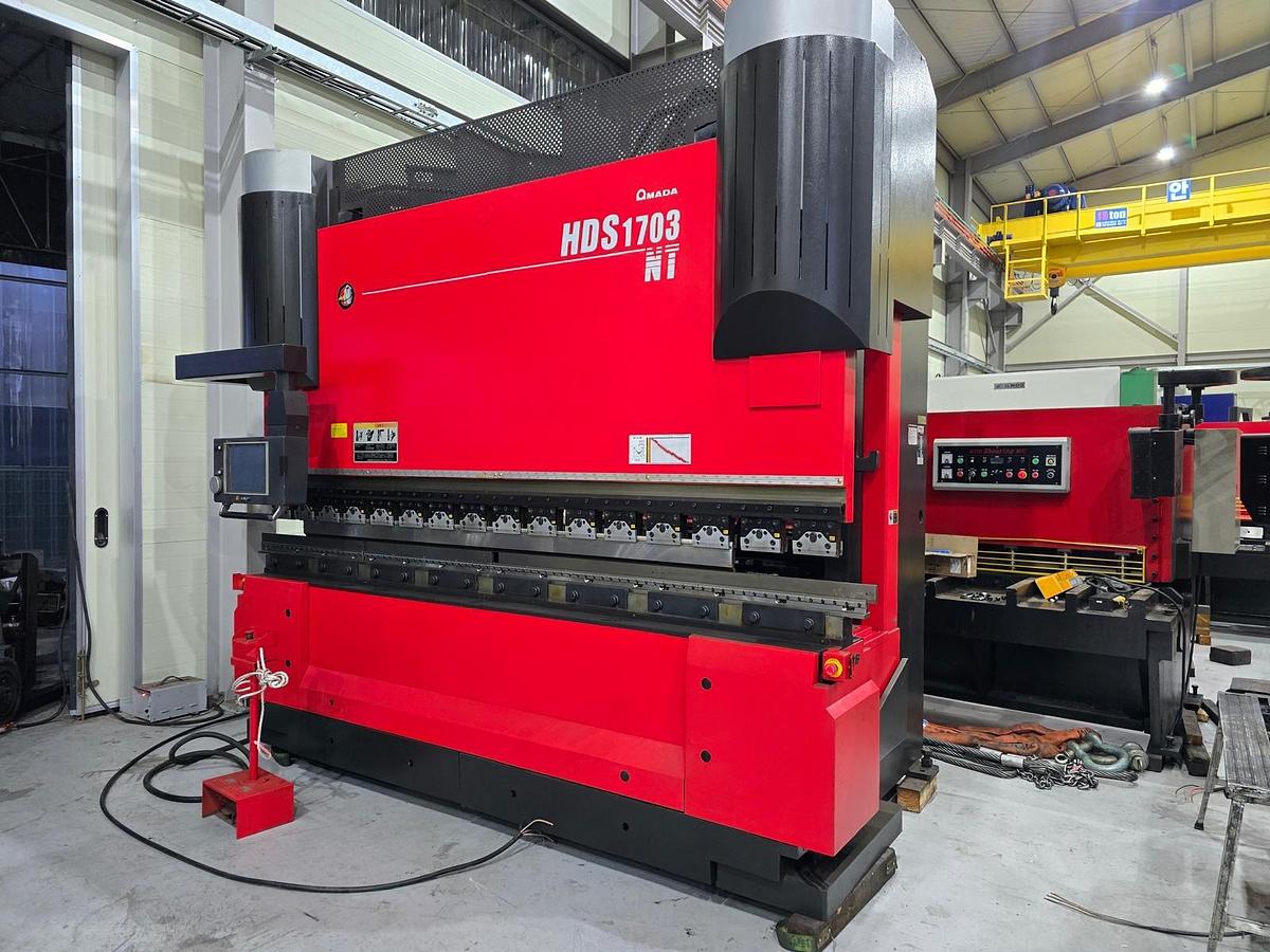 Used 2005 - 187 Ton Amada HDS-1703NT Hybrid Press Brake