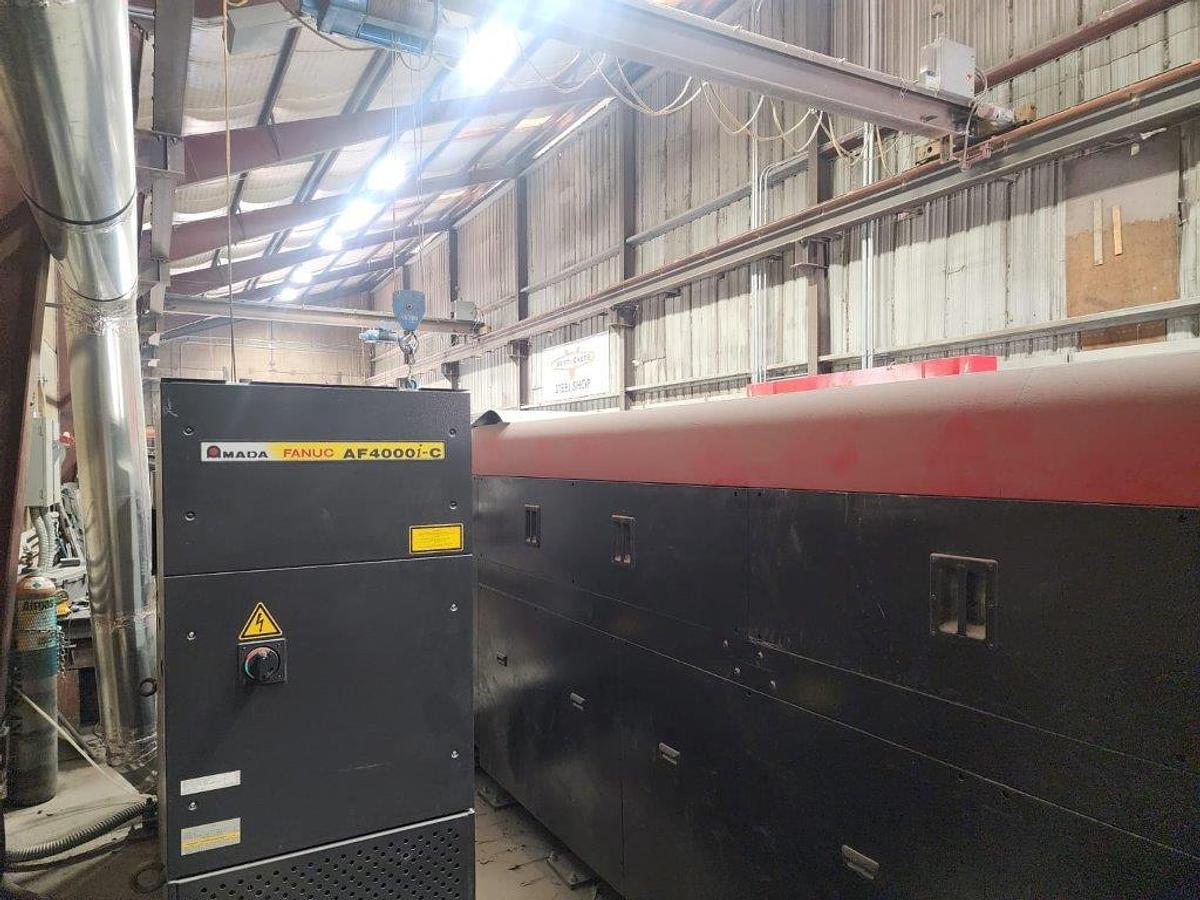 Used 2012 - 4000 Watt Amada LC-3015NT-F1 CNC Laser