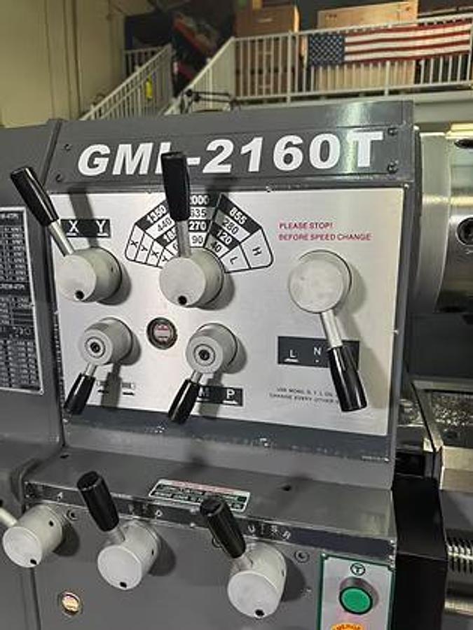 17" x 60" GMC GML-1760T Heavy Duty Gap Bed Lathe