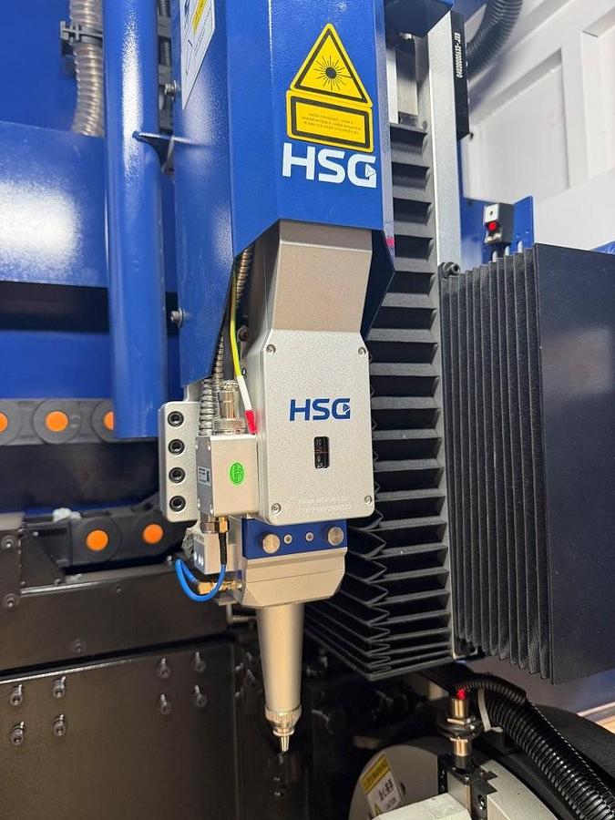 3000 Watt HSG R1 CNC Fiber Tube Laser Cutting System *NEW*