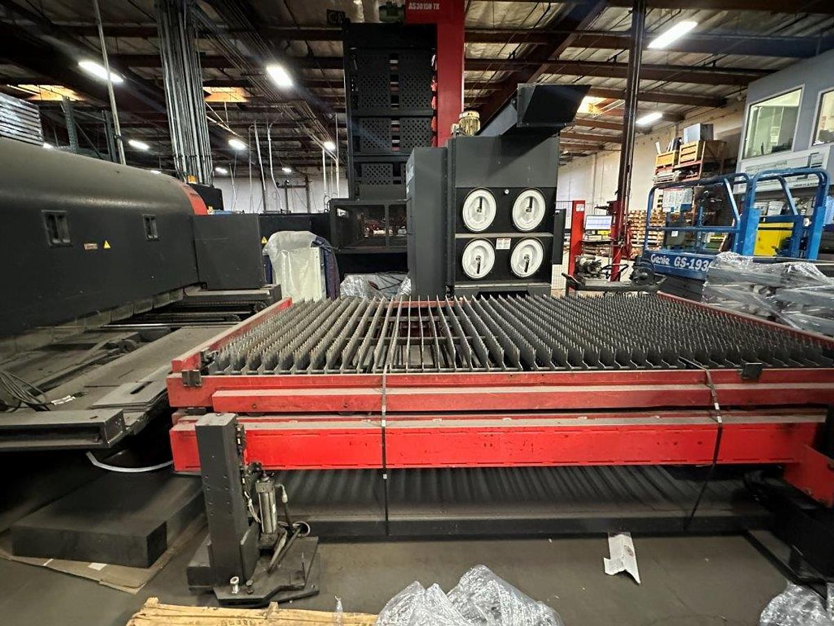 Used 2011 - 4000 Watt Amada LC-3015F1NT CNC CO2 Laser 
