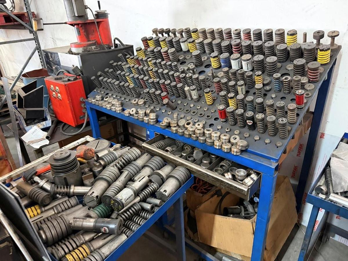 Used Misc. Amada Turret Tooling, Punches, Dies & Guide Assemblies