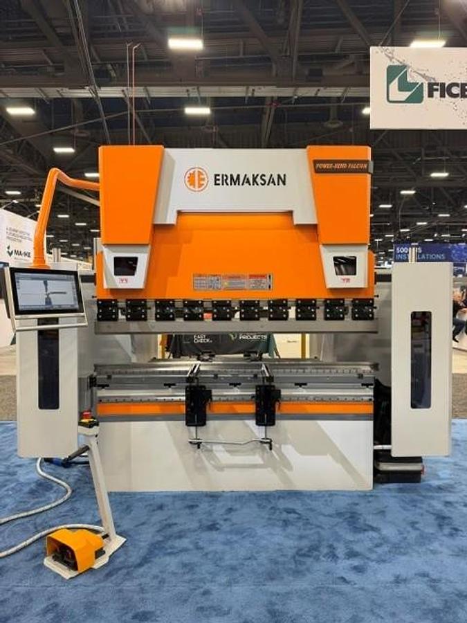 2026 (NEW) - 66 Ton x 6.8' Ermak Power-Bend Falcon CNC Press Brake