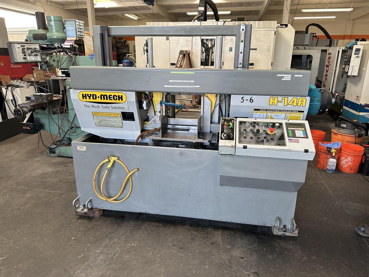 Used Hyd-Mech H14A Automatic Horizontal Band Saw