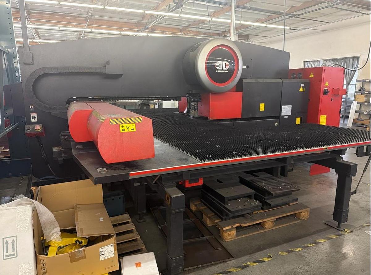 Used 2009 - 22 Ton Amada EM-2510NT Servo Driven Turret Punch