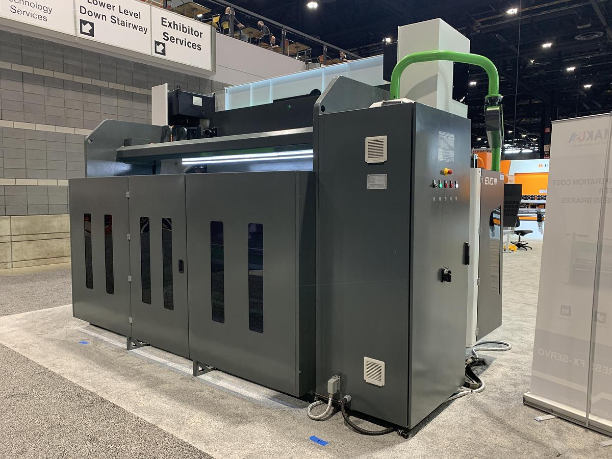 Used (NEW) 193 Ton x 12 Ermak EVO-3 HYBRID CNC Press Brake
