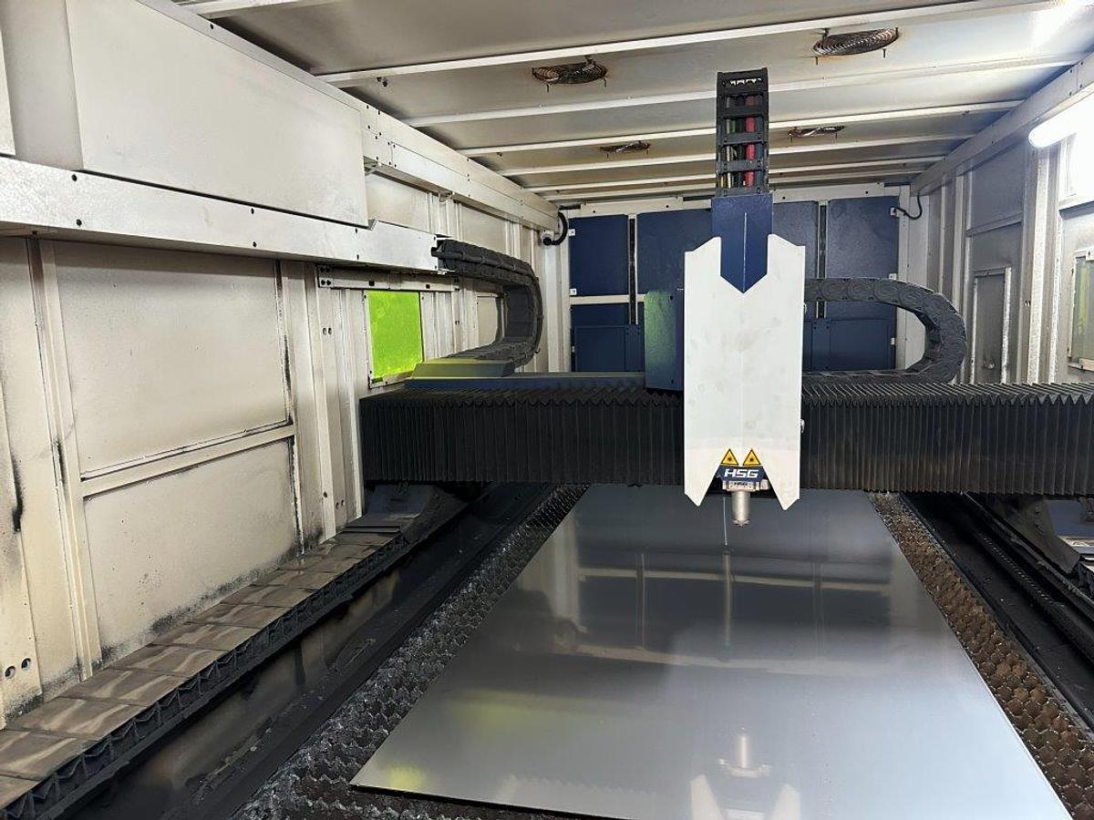 Used 2024 - 6,000 Watt HSG G3015X-6K Fiber Laser