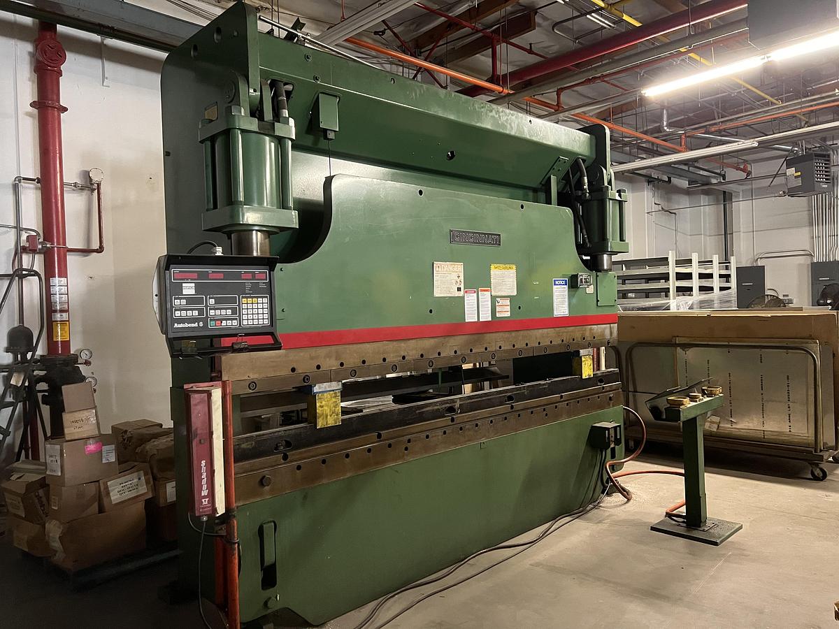 Used 175 Ton x 12' Cincinnati 175CB10 CNC Hydraulic Press Brake