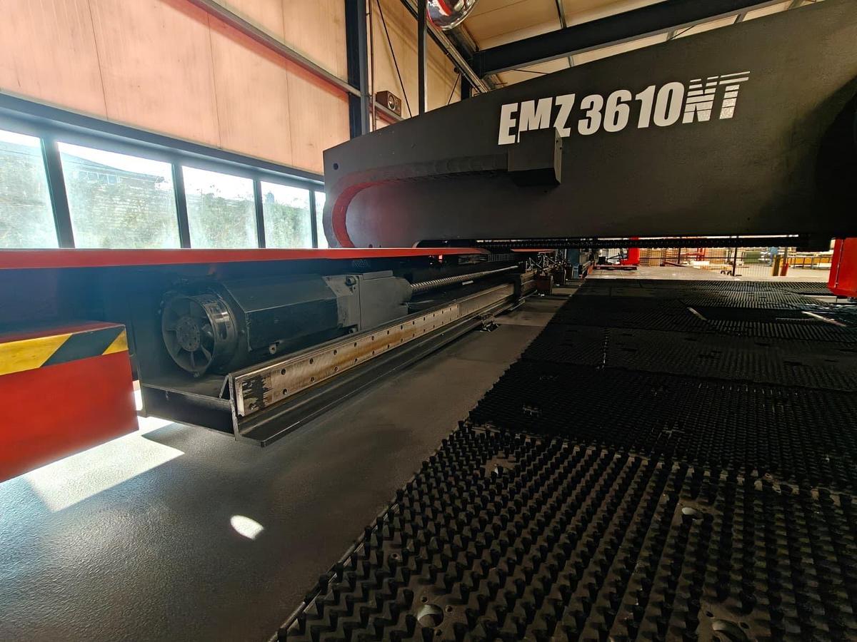 Used 2006 - 33 Ton Amada EMK-3610NT Servo Driven CNC Turret Punch