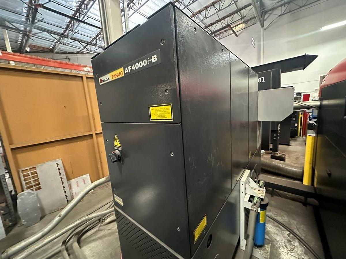 Used 2008 - 4000 Watt Amada LC3015F1-NT CNC CO2 Laser
