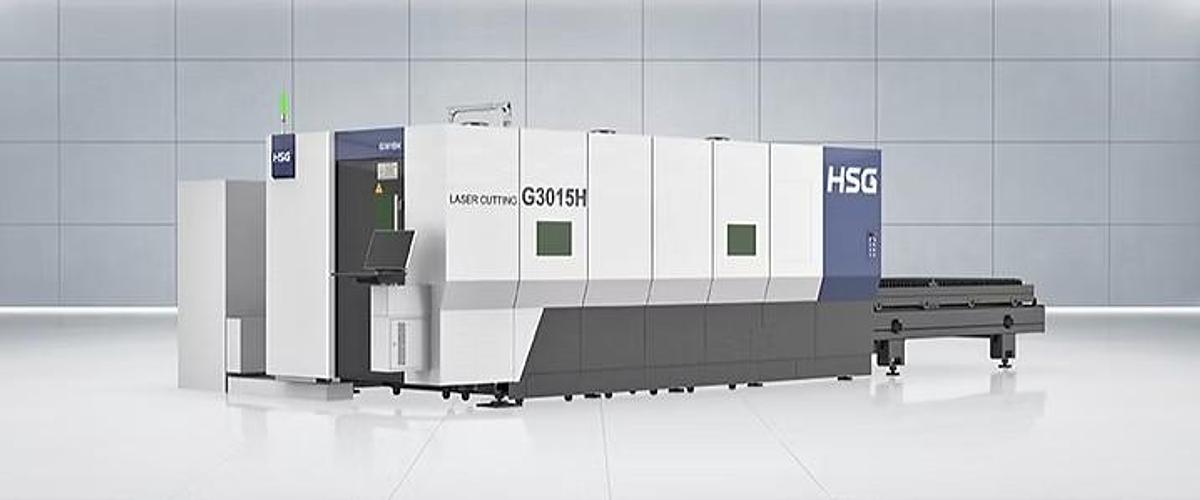 20,000 Watt HSG G3015H-20 4G, Dual Table Fiber Laser *New*