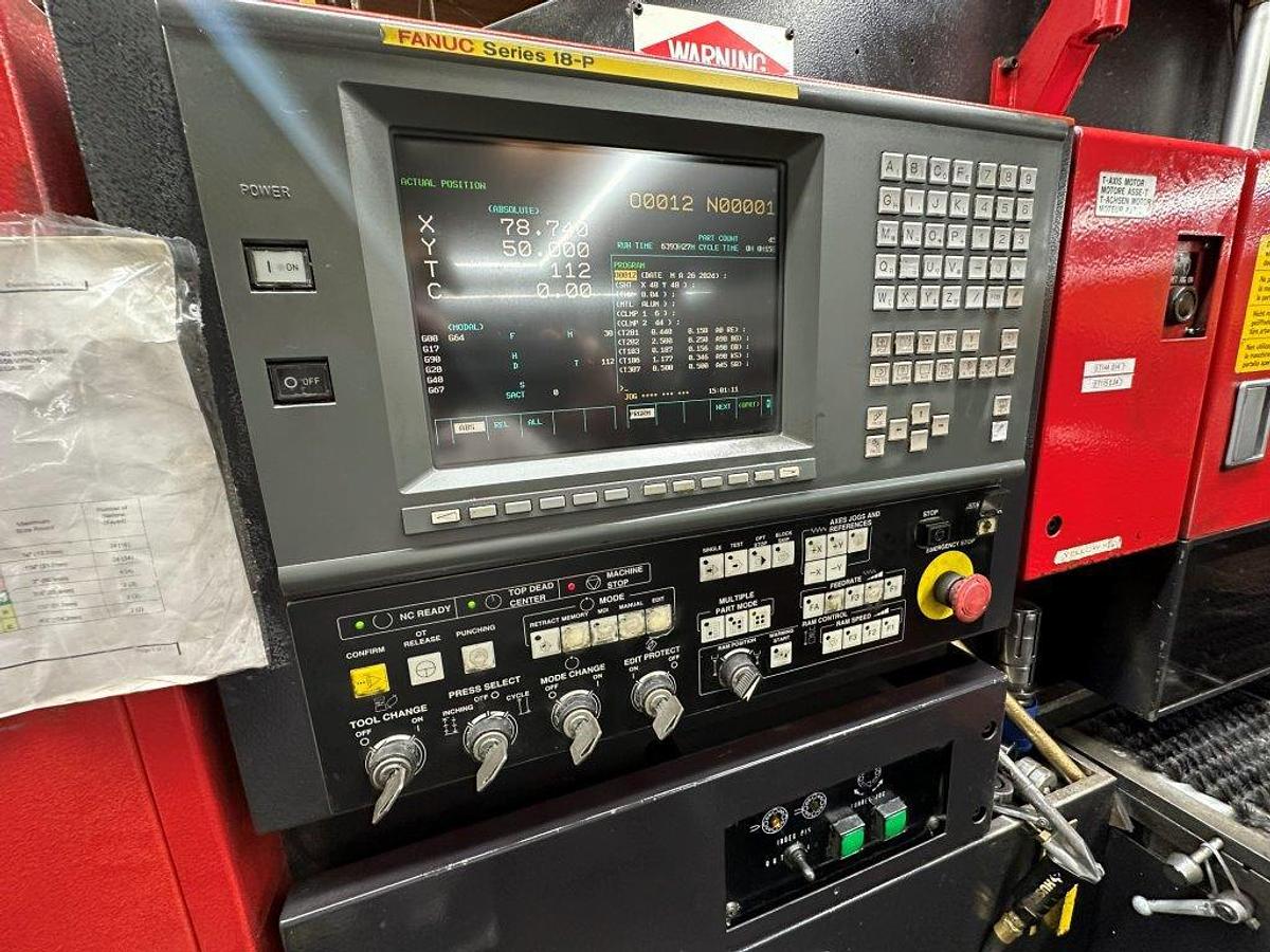 Used 2000 - 33 Ton Amada Vipros 358 King II CNC Turret Punch