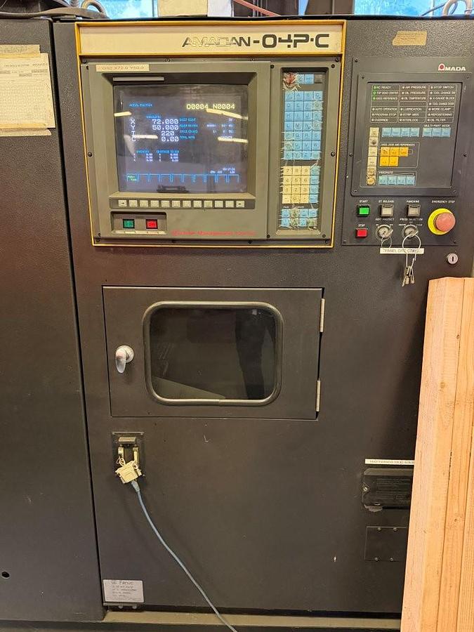Used 1997 - 33 Ton Amada Pega 357 CNC Turret Punch
