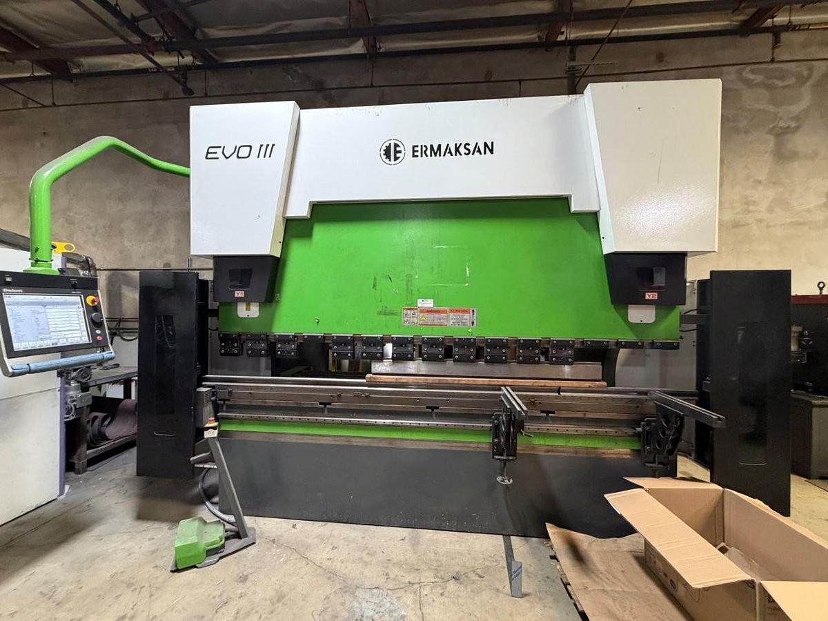 Used 2019 - 149 Ton x 10.17' Ermak EVO-3 HYBRID CNC Press Brake