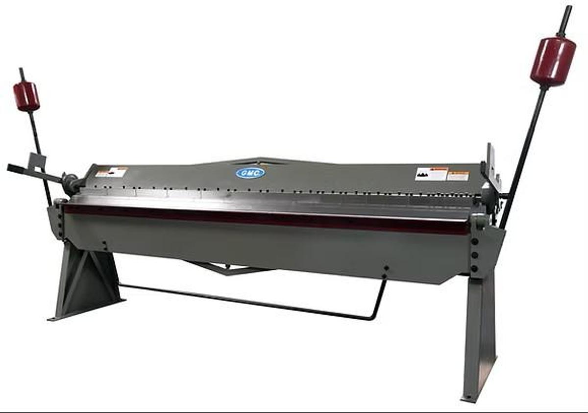 GMC BB-612-6HD 72" Manual Box & Pan Metal Finger Brake