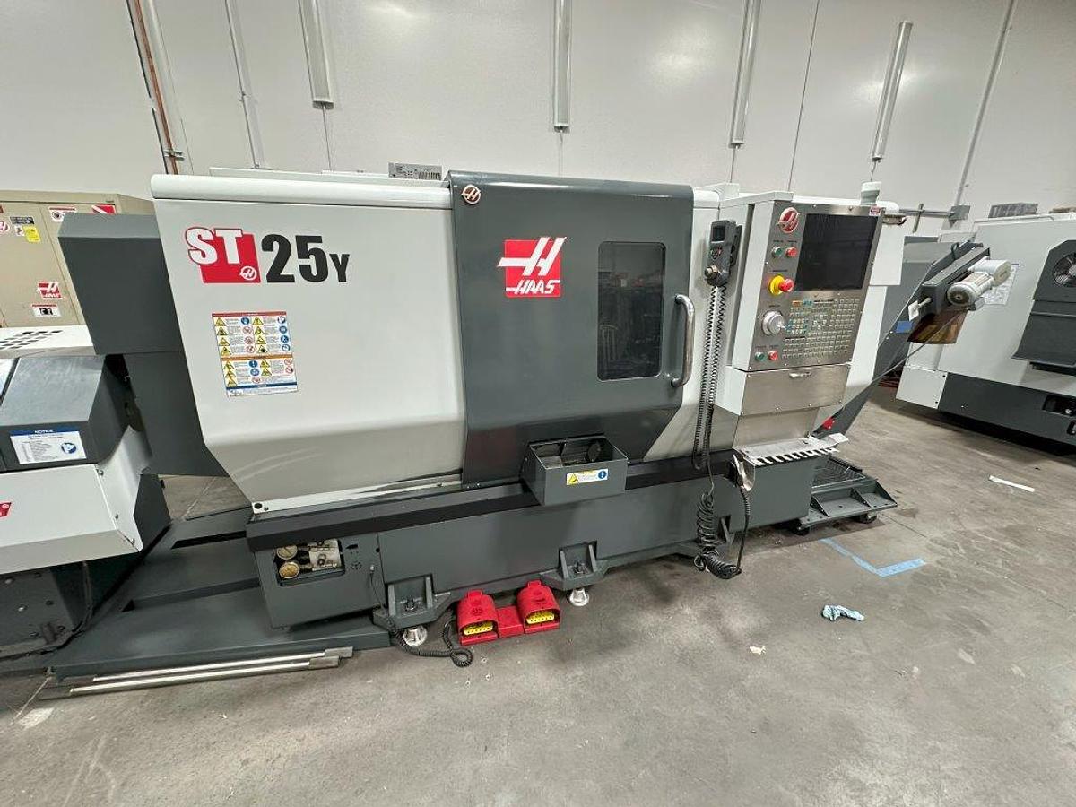 Used 2014 - Haas ST-25Y Multi-Axis CNC Turning Center