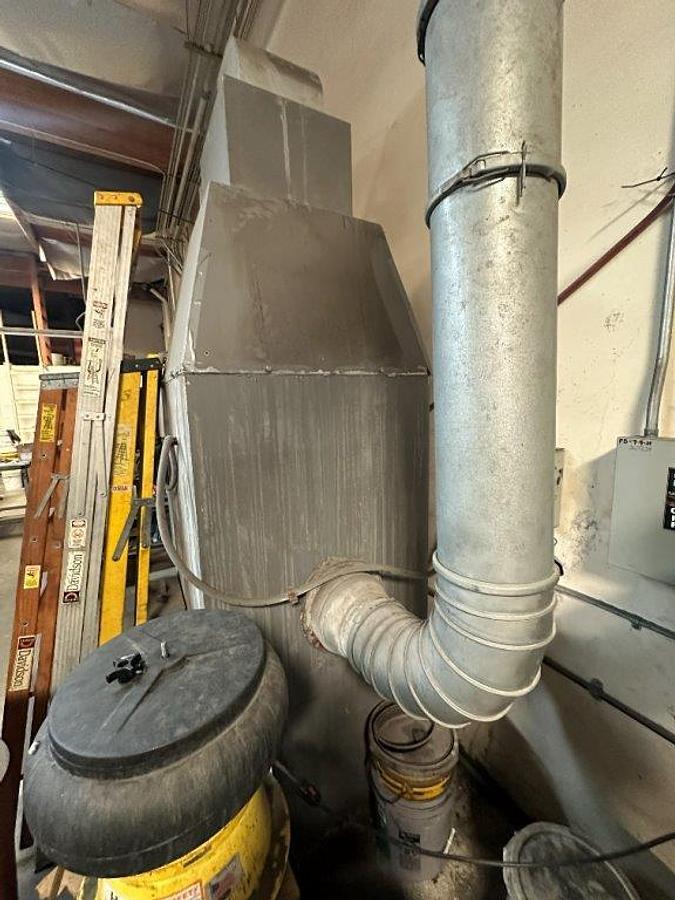 Used 35" GrindingMaster Wide Belt Grinding/Graining Machine
