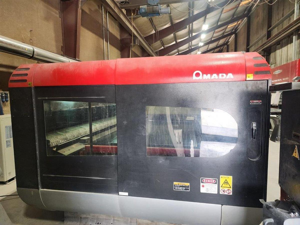 Used 2012 - 4000 Watt Amada LC-3015NT-F1 CNC Laser