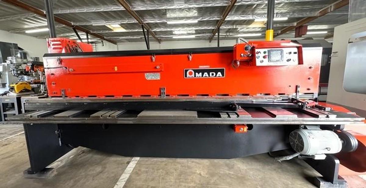 Used 1980 - 3/16" x 10' Amada M-3045 Mechanical Shear